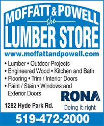 Moffat & Powell the Lumber Store