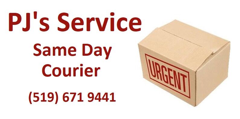 PJ's Service:  Same Day Courier